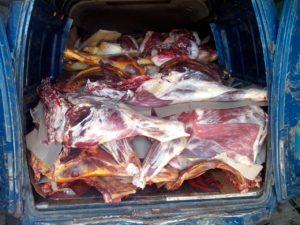 Фото Челябинские пограничники не пропустили в Казахстан мясные деликатесы