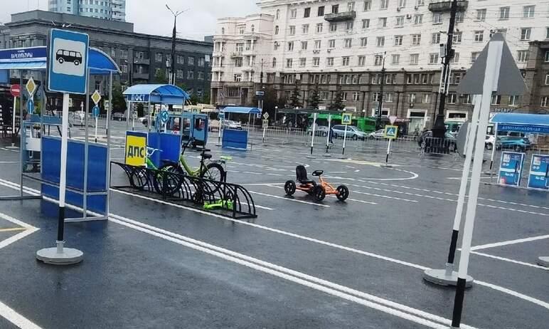 Фото В ГИБДД объяснили, почему в автогородке на площади Революции так мало детей