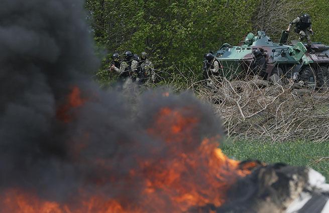 Фото Украинские военные атаковали больницу под Лисичанском