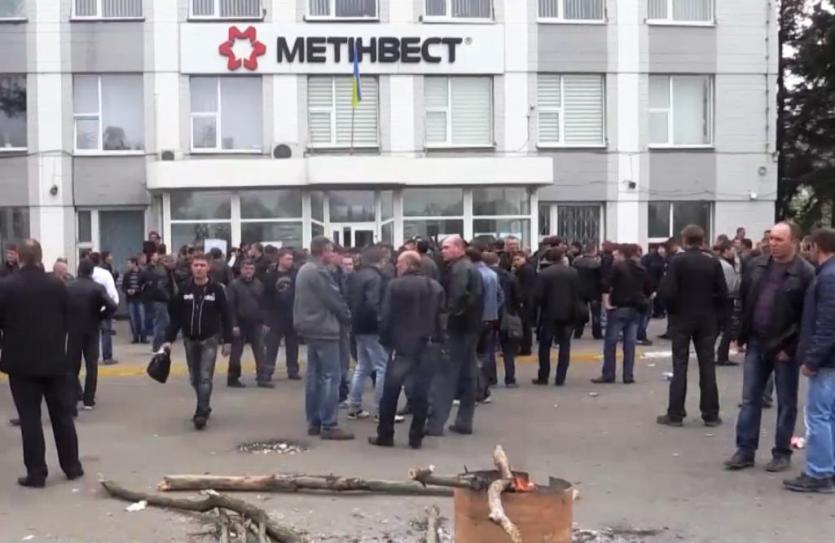 Фото Донецкие шахтеры требуют прекратить карательную операцию на территории ДНР