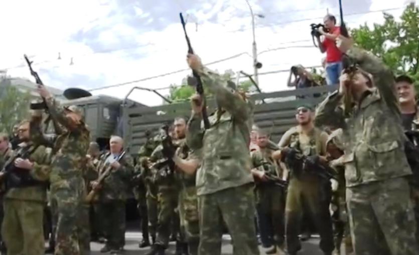 Фото В ответ на ультиматум киевских властей в Донецк прибыл батальон «Восток»
