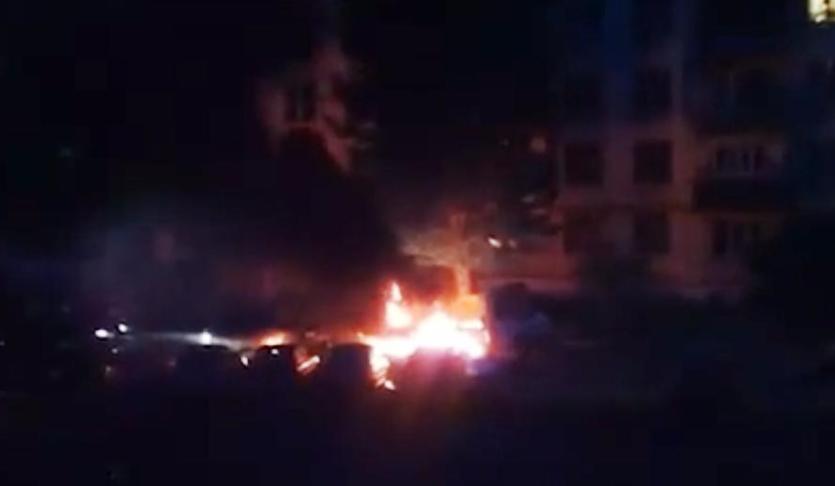 Фото В Челябинске взорвалась и сгорела грузовая «Газель»