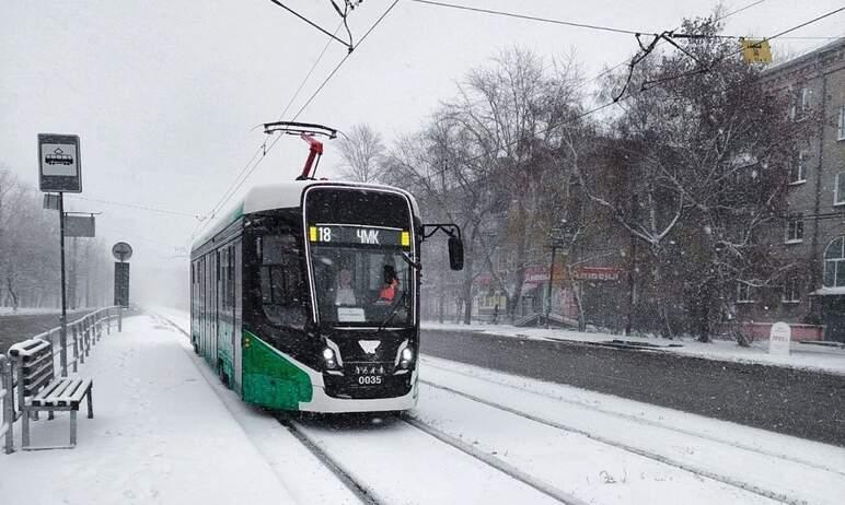 Фото Трамваи в Ленинском районе Челябинска возвращаются на свои маршруты