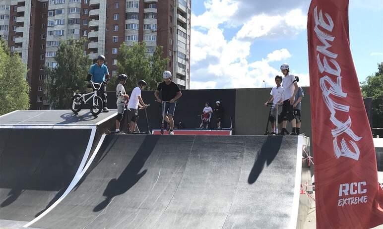 Фото В Челябинске строится самый большой скейт парк города