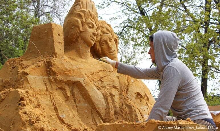 Фото Челябинск готовится к фестивалю песочных скульптур