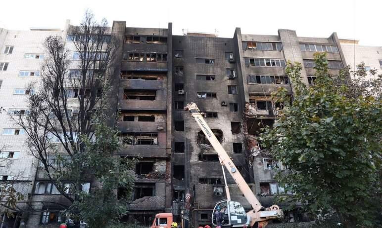 Фото В результате крушения СУ-34 в Ейске погибли 13 человек и ранены 19, введен режим ЧС