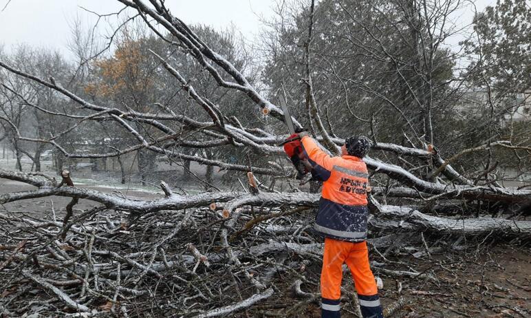 Фото Мощный циклон обрушился на юг и центральную часть России