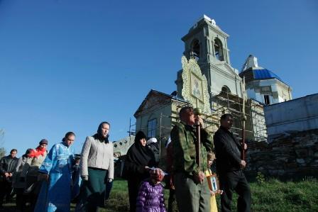 Фото Над Покровским храмом засияет новый купол