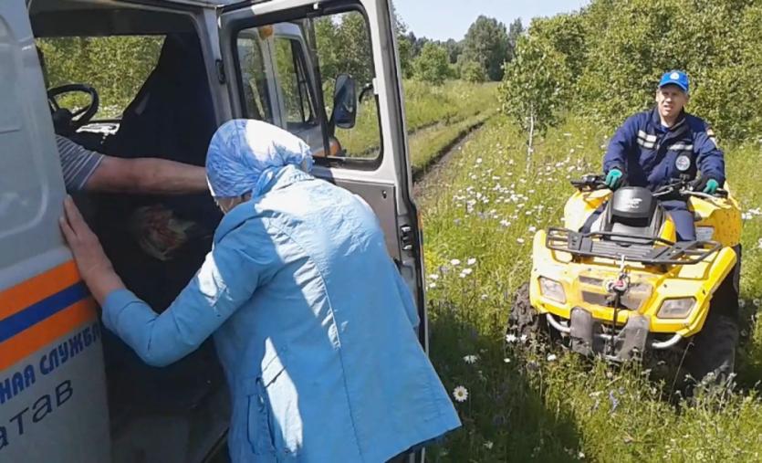 Фото Житель Усть-Катава потерял в лесу супругу во время сбора ягод