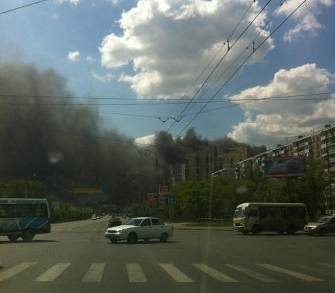 Фото В Челябинске локализован пожар в новостройке 