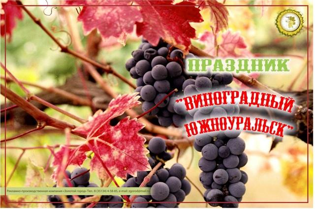 Фото В Южноуральске состоится праздник винограда