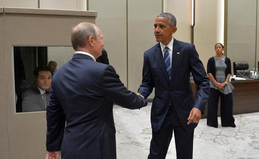 Фото Сирия и Украина – темы беседы Путина и Обамы