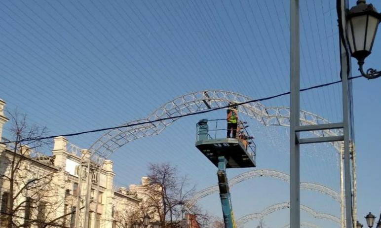 Фото И свет, и музыка: на челябинской Кировке готовятся к запуску волшебные туннели
