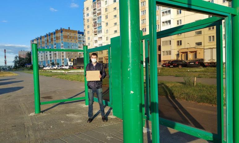 Фото Челябинские власти так и не привели в порядок «новую» остановку в Чурилово