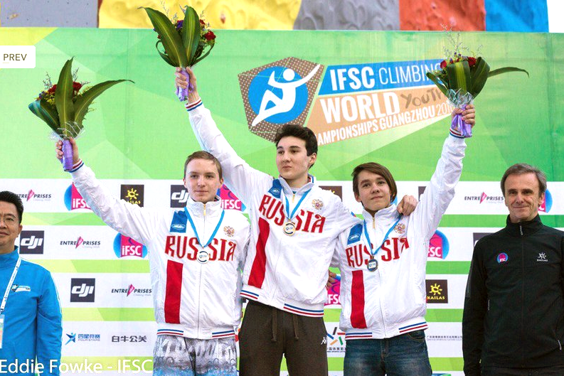 Фото Скалолазы из Миасса и Коркино завоевали четыре медали на первенстве мира в Китае