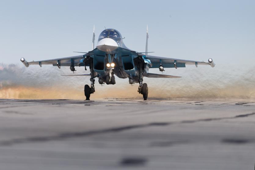 Фото В Сирии потерпел крушение российский истребитель. Оба летчика погибли