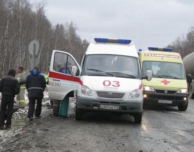 Фото В Челябинской области тягач врезался в «Ниву»