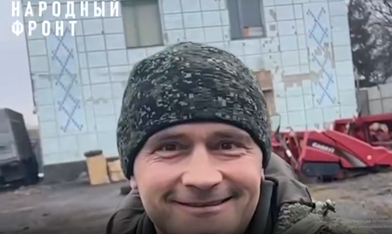 Фото АНГЕЛ и его бойцы поблагодарили Челябинск за новые колеса для внедорожников