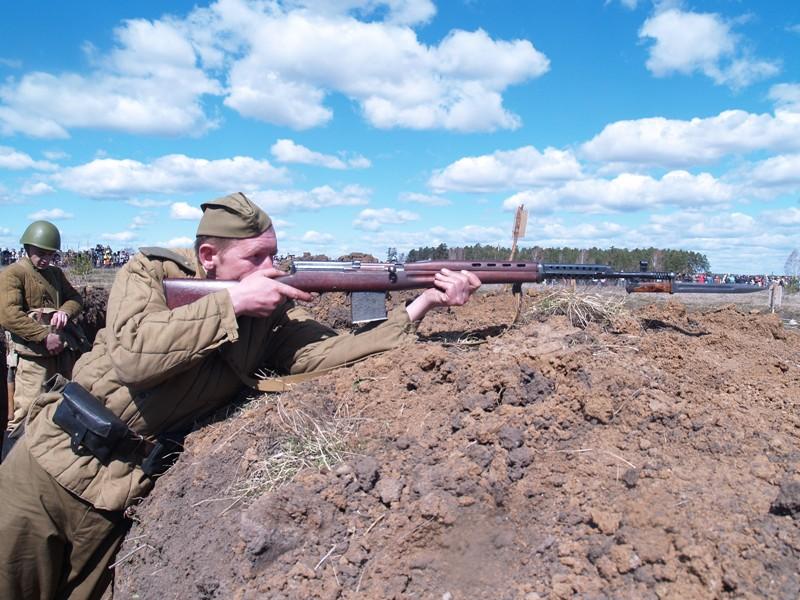Фото Военно-исторические клубы Челябинска приняли участие в реконструкции Курской битвы