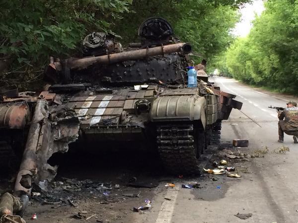 Фото Ополченцам удалось отбить Донецк