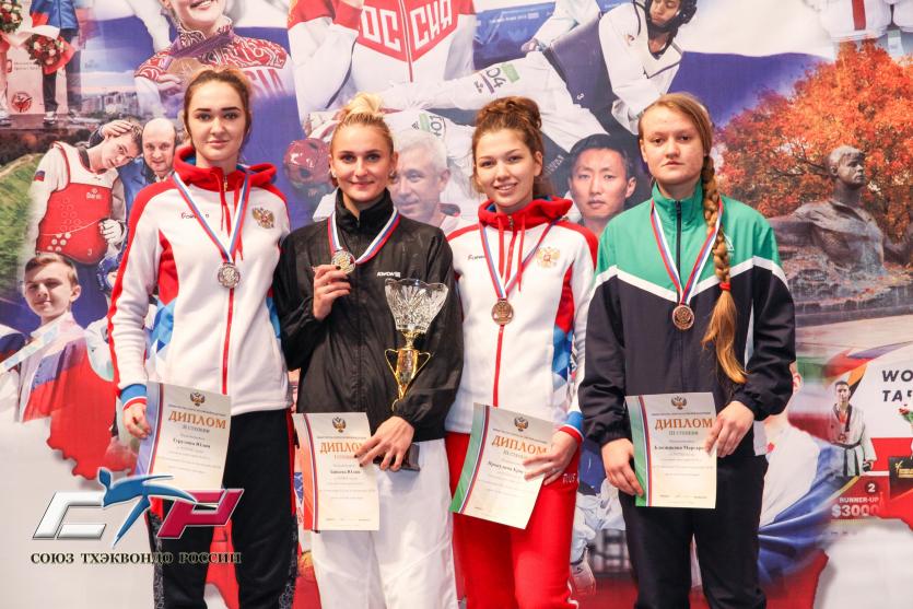 Фото Южноуральские тхэквондисты завоевали семь медалей чемпионата России