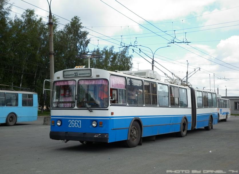 Фото Троллейбус № 26 в Челябинске изменил маршрут движения