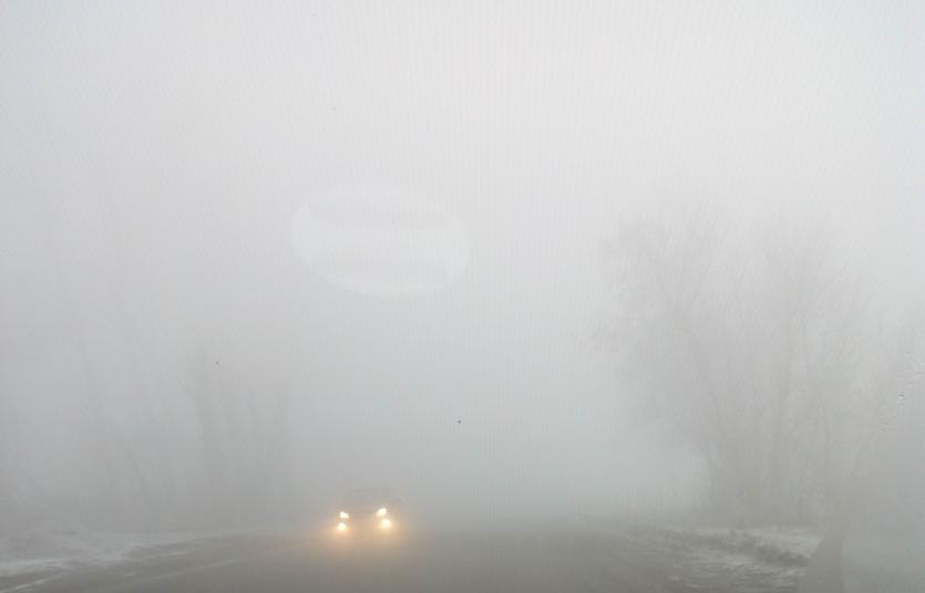 Фото Туман временно закрыл аэропорт Челябинска