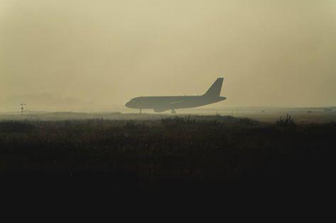 Фото Сильный туман пришел из Челябинска в Екатеринбург. В Кольцово задержали 9 рейсов