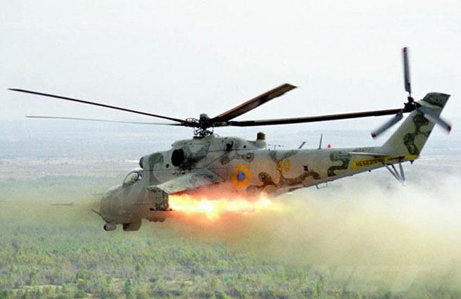 Фото Под Славянском идет бой. Сбиты вертолет Ми-24 и штурмовик Су-25