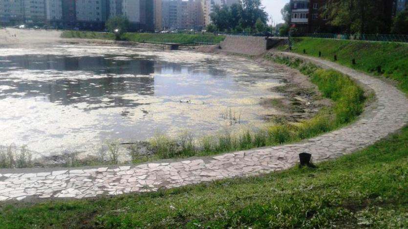 Фото Девичьи слезы высыхают: вода в челябинском пруду не поднимается до нужного уровня