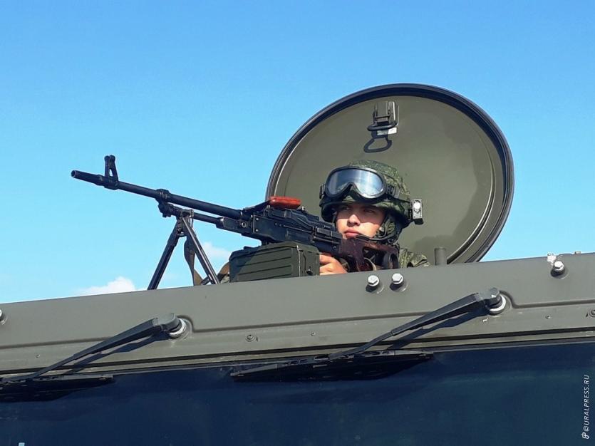 Фото На Чебаркульском танковом полигоне начались антитеррористические учения стран ШОС