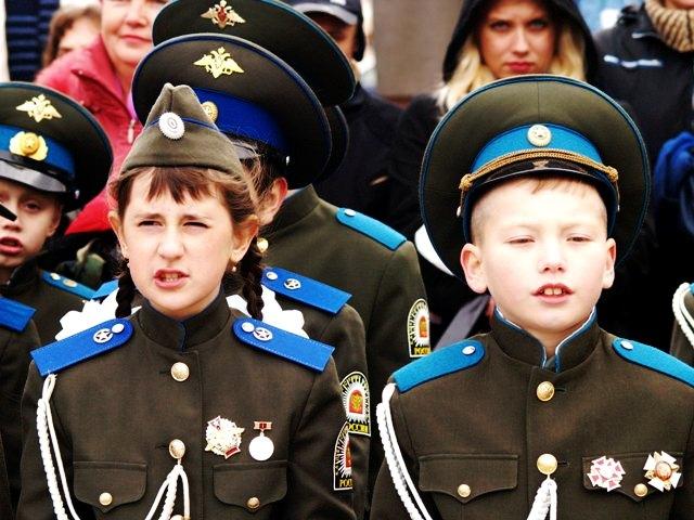 Фото Юные челябинские кадеты приняли присягу верой и правдой служить России