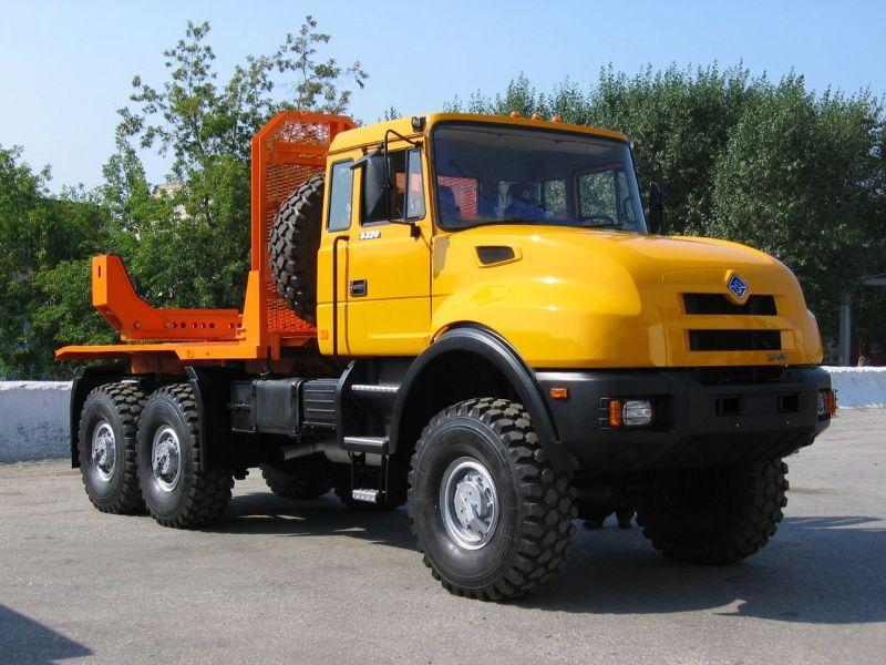 Фото Автомобили «Урал» будут работать на Магистральных электрических сетях республик Хакасии и Тывы