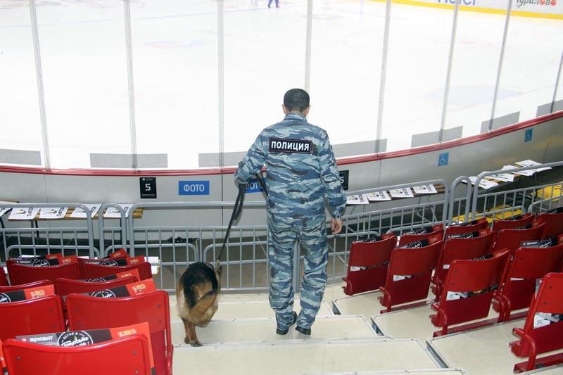 Фото Челябинские полицейские обеспечили безопасность матчей КХЛ