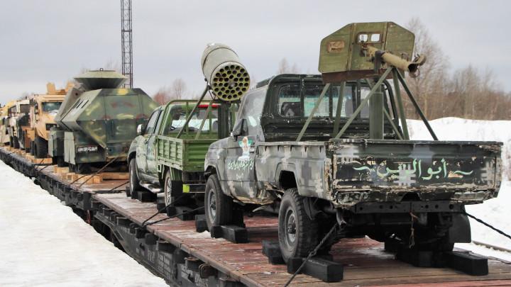 Фото В Челябинск привезут военные трофеи из Сирии