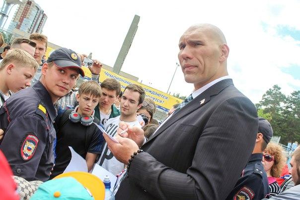 Фото Николай Валуев приезжает в Челябинск на фестиваль ГТО
