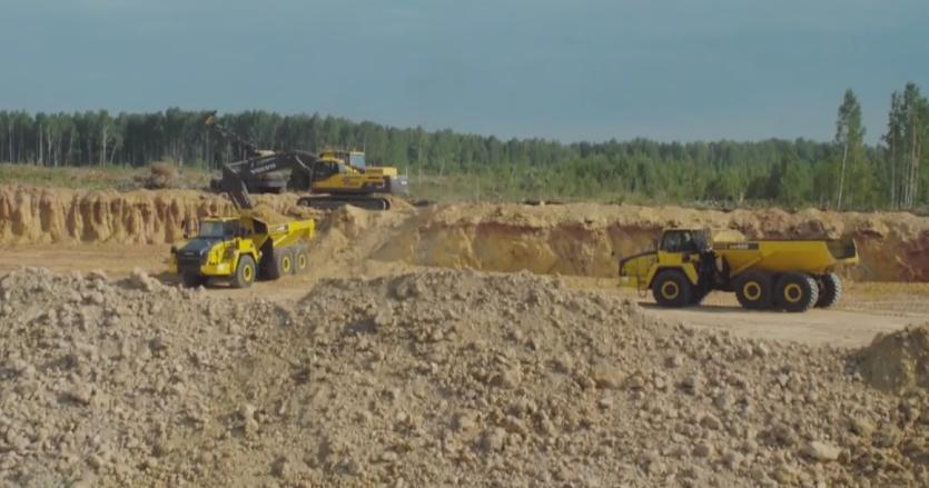 Фото РМК  начал на Томинском ГОКе горные работы. ВИДЕО