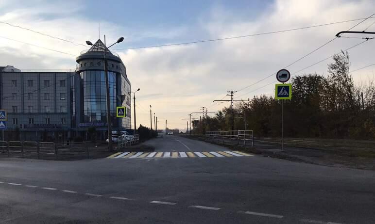 Фото В поселке Магнитогорска стараниями общественников детский школьный маршрут стал безопасным