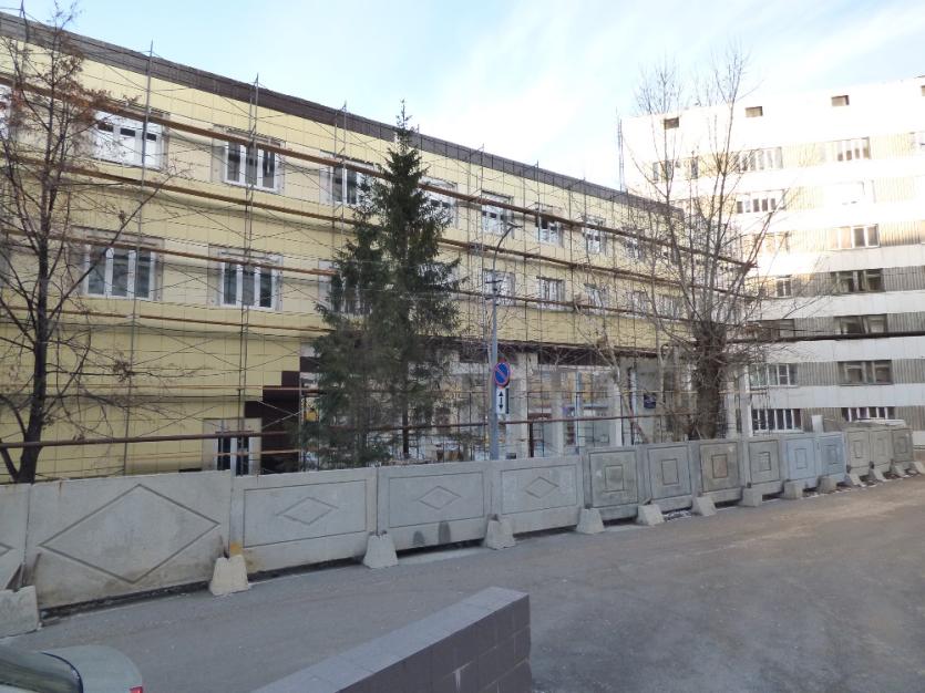 Фото В «первой городской» Челябинска готовятся открыть теплый переход между больничными корпусами