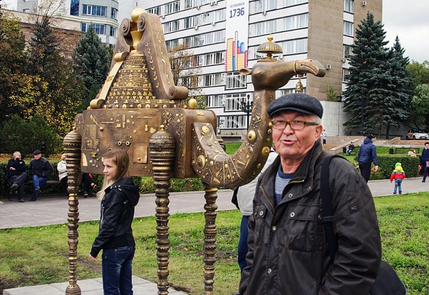 Фото Челябинск не принял на баланс странные подарки финского скульптора-металлиста Рафаэля Сайфулина