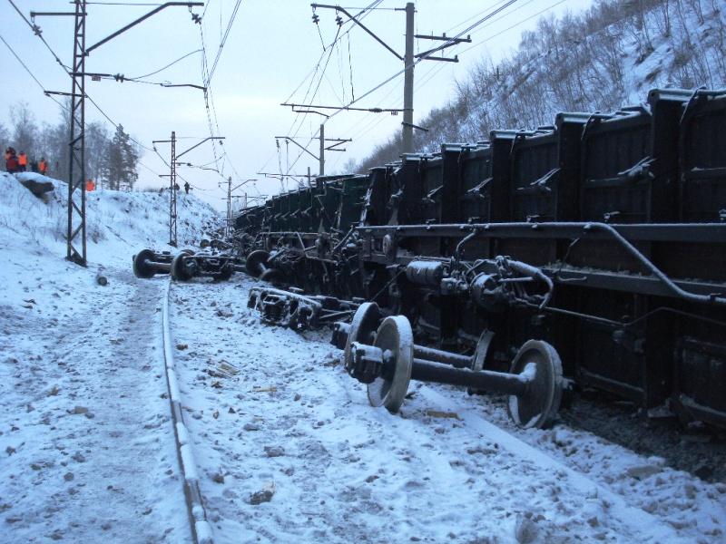 Фото По факту схода вагонов на ЮУЖД возбуждено уголовное дело