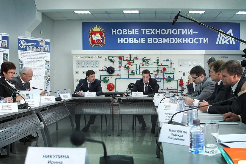 Фото Холманских и Юревич: Рывок в развитии профтехобразования может дать частно-государственное партнерство (ВИДЕО)