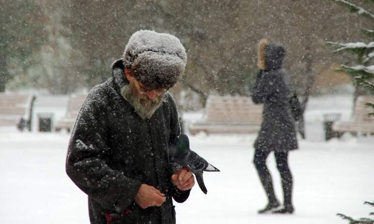 Фото В День защитника Отечества в Челябинской области – снег, метели