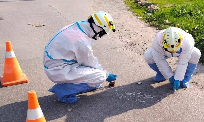 Фото В Чебаркуле обнаружена ртуть на проезжей части 