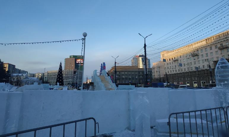 Фото Челябинцы выбрали концепцию ледового городка-2022
