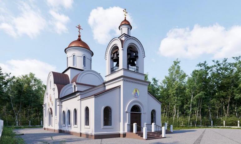 Фото  В поселке Томинском возведут большой православный храм