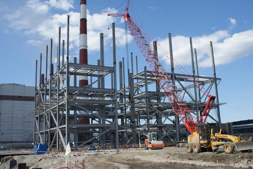 Фото На Троицкой ГРЭС продолжается строительство энергоблока №10