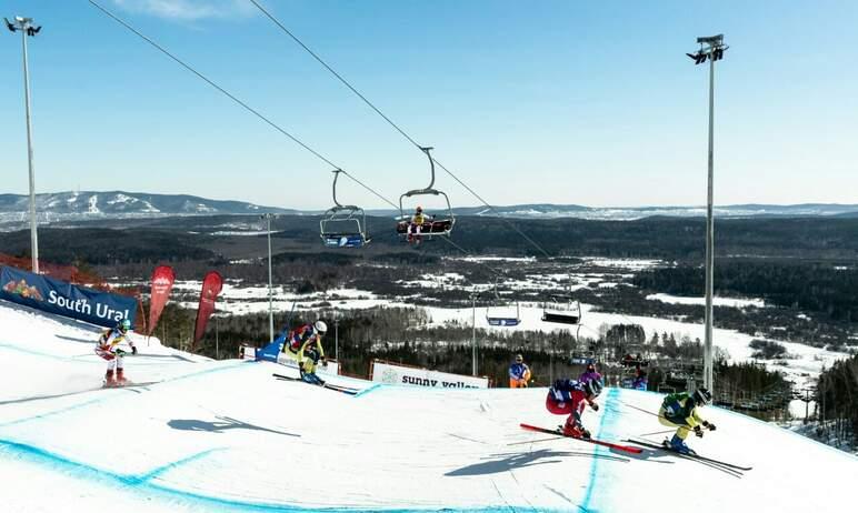Фото В Челябинской области построили дублер олимпийской трассы по ски-кроссу