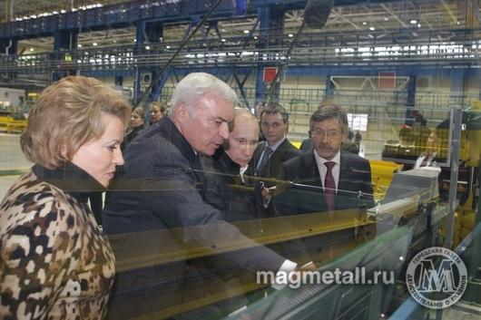 Фото Уральский завод в Санкт-Петербурге открыл Путин
