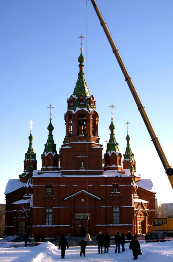 Фото Вибрация от звона колоколов на храме Александра Невского не повредит органу